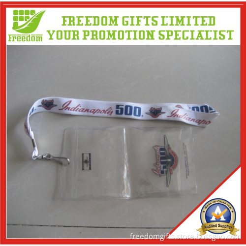 Polyester Lanyard with ID Holder